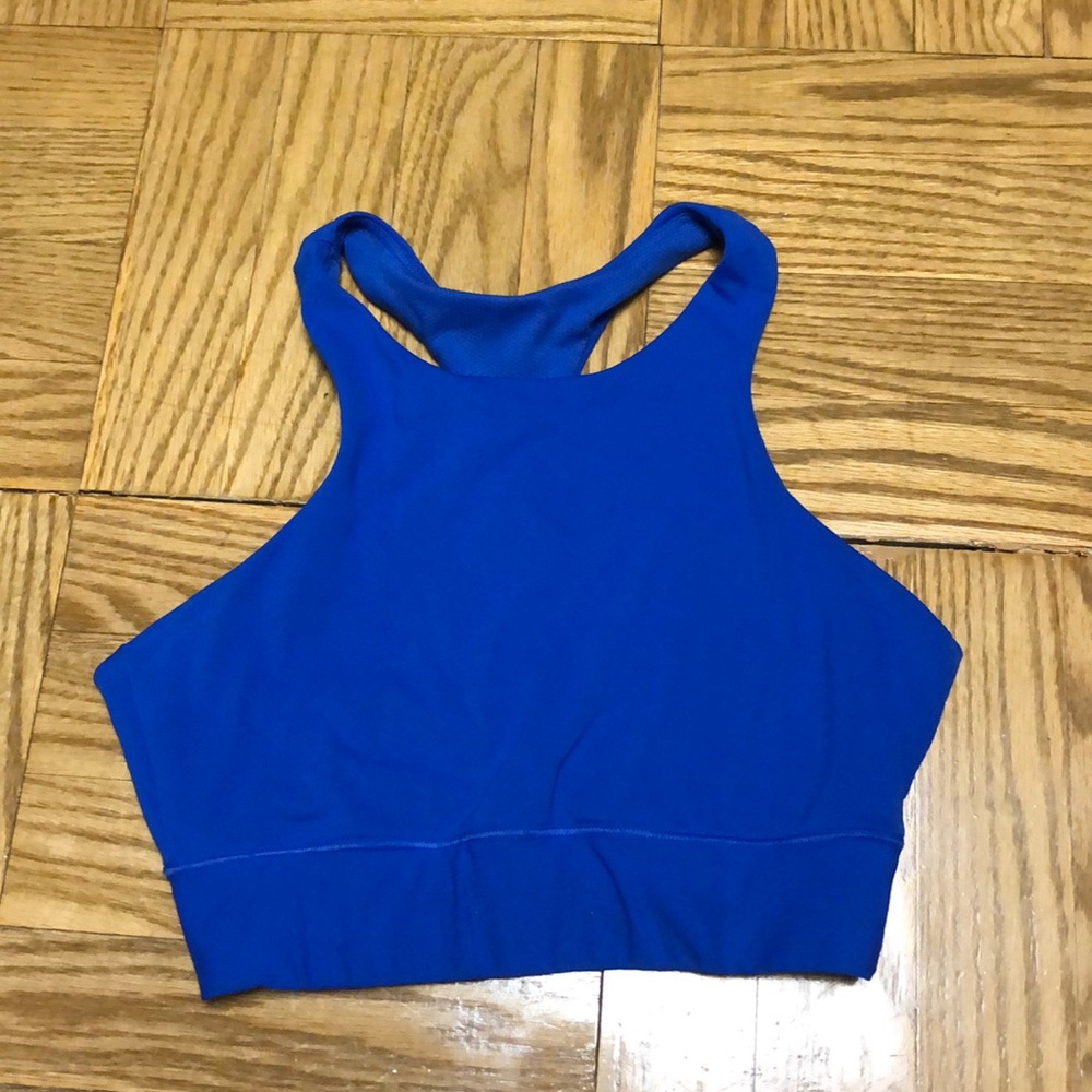 Athleta longline high neck bra